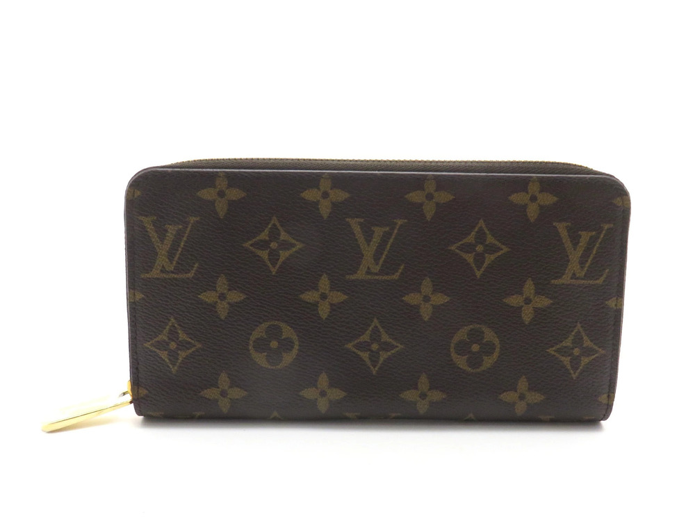 LOUIS VUITTON Zippy Wallet Monogram Coquelicot Red